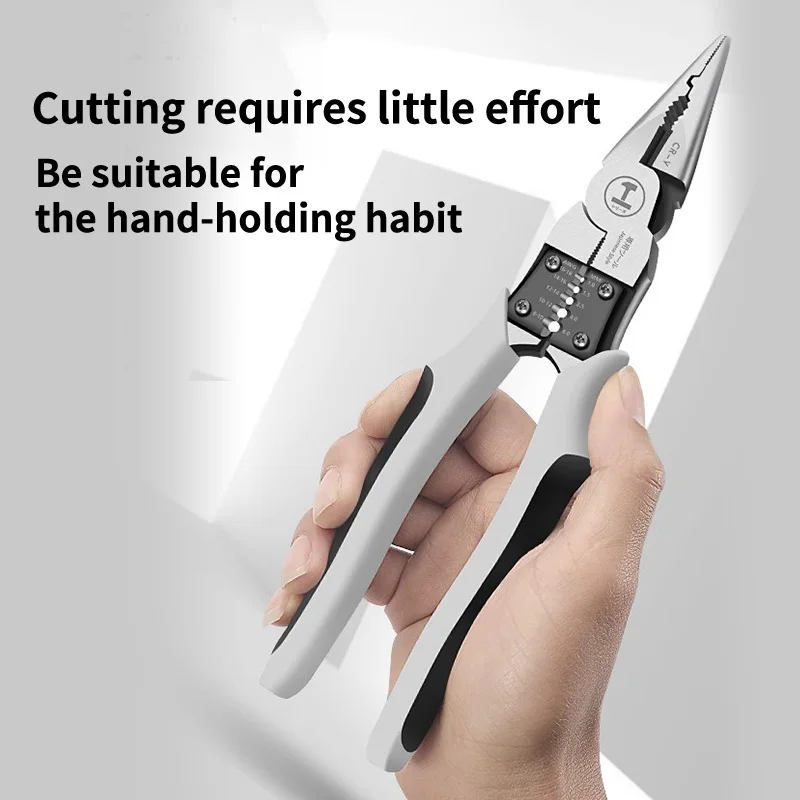 كماشة خضراء للكهربائيين أدوات أجهزة منزلية متعددة الوظائف موفرة للعمالة كماشة متخصصة لقطع أسلاك الفولاذ