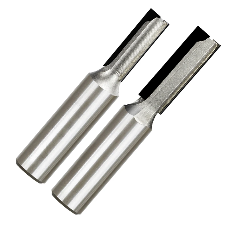 

Straight Diamond End Mill 2 Flutes Milling Cutter for CNC Router Machine Furniture Woodworking Tool PCD Router Bit
