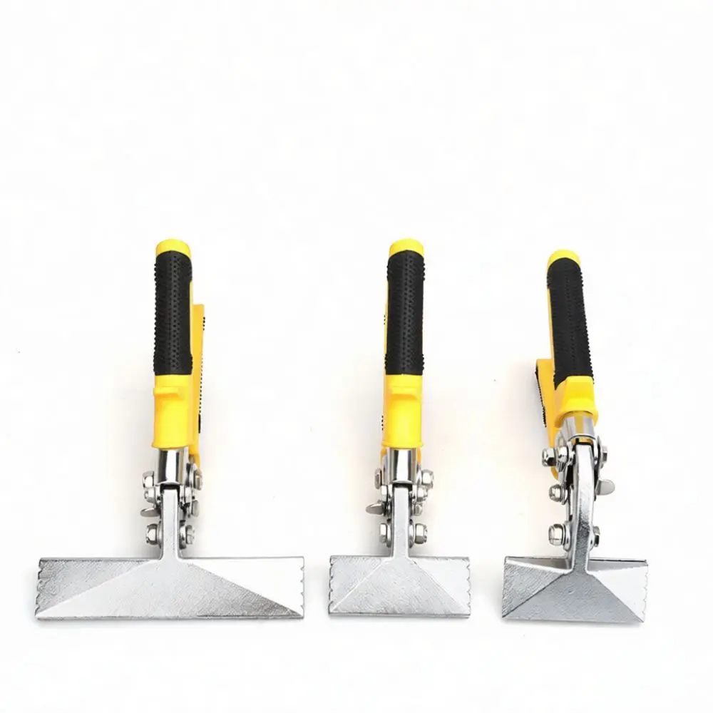 Sheet Metal Folding Hand Seamer Plier Straight Curved Jaw Plate Bender Manual Crimper Chrome Vanadium Steel Heavy Duty Tool