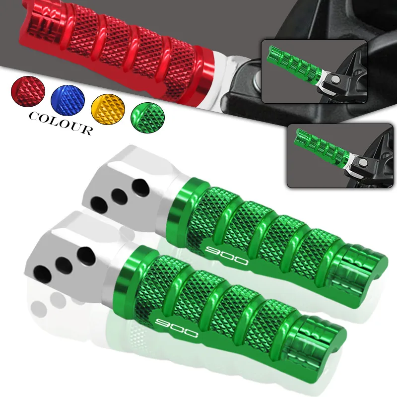 

For Z900 z900 2017-2023 2024 2025 Motorcycle Aluminum Passenger Footrests Foot Rests Pegs Rear Foot Pedals Z 900