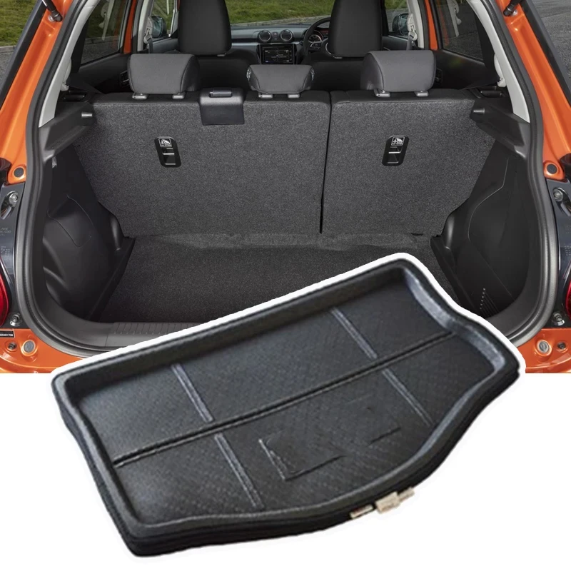 3D EVA Material For Suzuki Swift 2020 Accessories 2010~2023 Hatchback Car Trunk Mats Cargo Trunk Waterproof Carpet Storage Pad