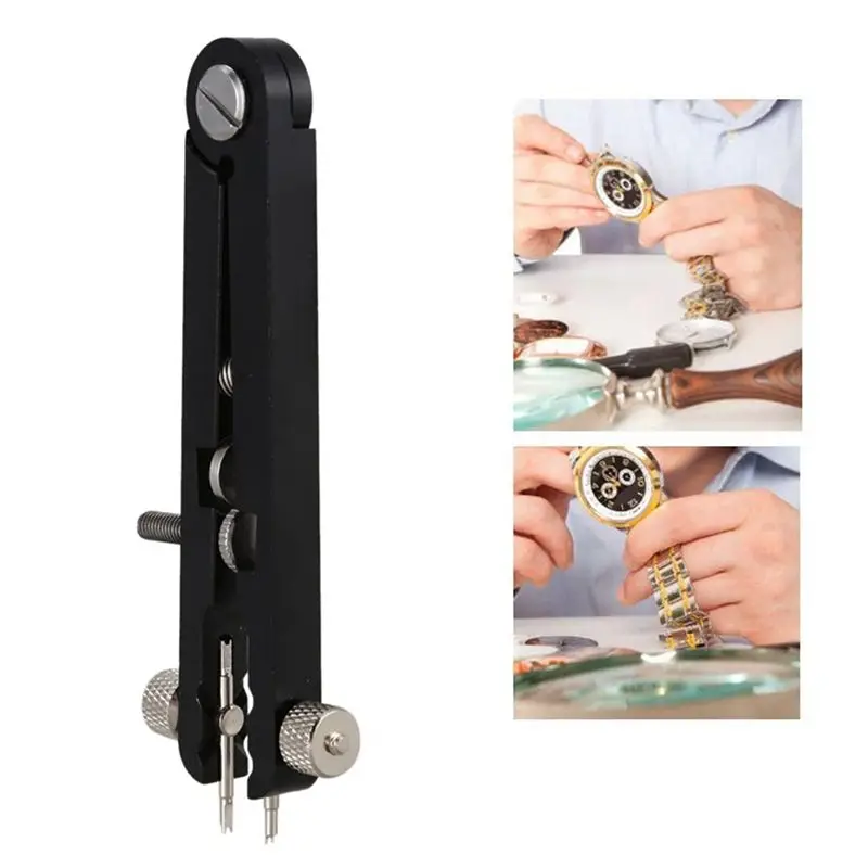 A27F-2X 6825 Watch Strap Remover Adjuster Tool Professional V-Shaped Spring Bar Plier For Watchmaker Watch Tool