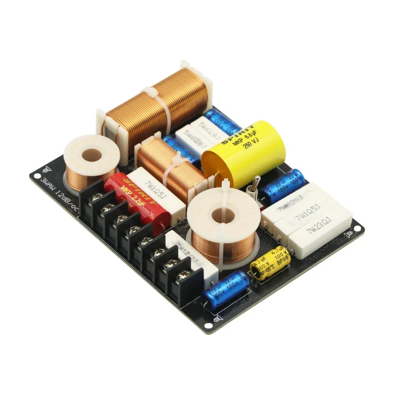 DIY Speakers Frequency Divider 3 Way Crossover Audio 280W Bass Midrange Treble Professional For arduino Module