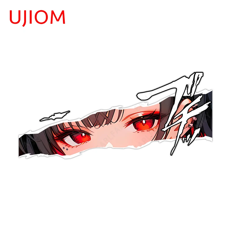 UJIOM Zenless Zone Zero Peeker Ellen Joe Wall Sticker Exquisite Premium Unique Scratch Proof Decal Computer Case Decoration