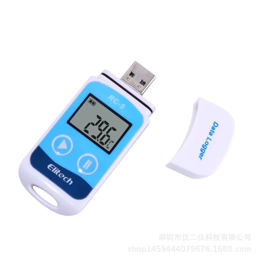 RC-5 Mini Data logger Temperature USB Temp Recorder Internal Sensor IP67 Digital Temperature Recorder Thermometer Digital