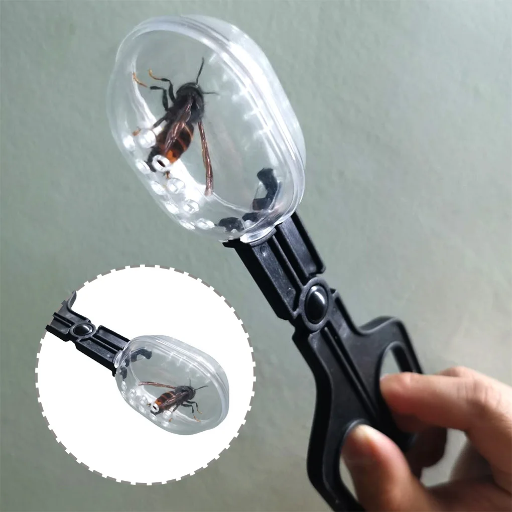 

Insect Catcher Scissor Bug Scooper Clamp Beekeeping Equipment Feeding Tool Tweezer Nature Exploration Toy Black