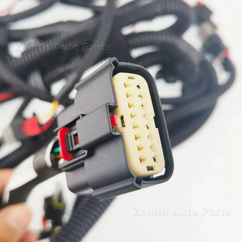 2067958-00-B المصد الأمامي للسيارة عكس الرادار الأسلاك تسخير حزام الضباب مصباح واجهة الاستشعار تسخير ل تسلا نموذج 3 2017-2023