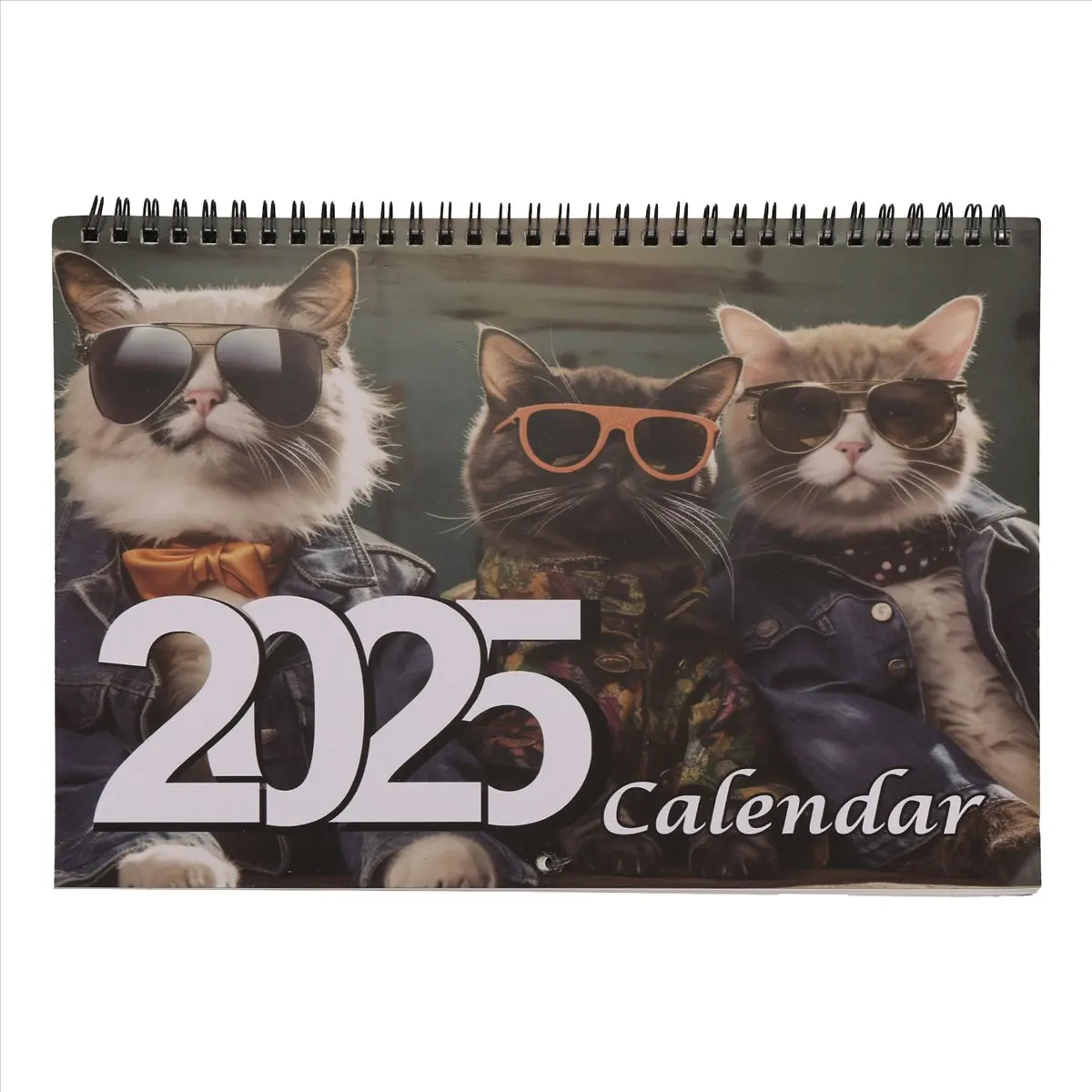 2026 NEW Stylish Cats Calendar 2025 Wall Calendar , Funny Cat Calendar Wall Calendar Gag Gift, Funny Cat Memes Pics Cat Calendar