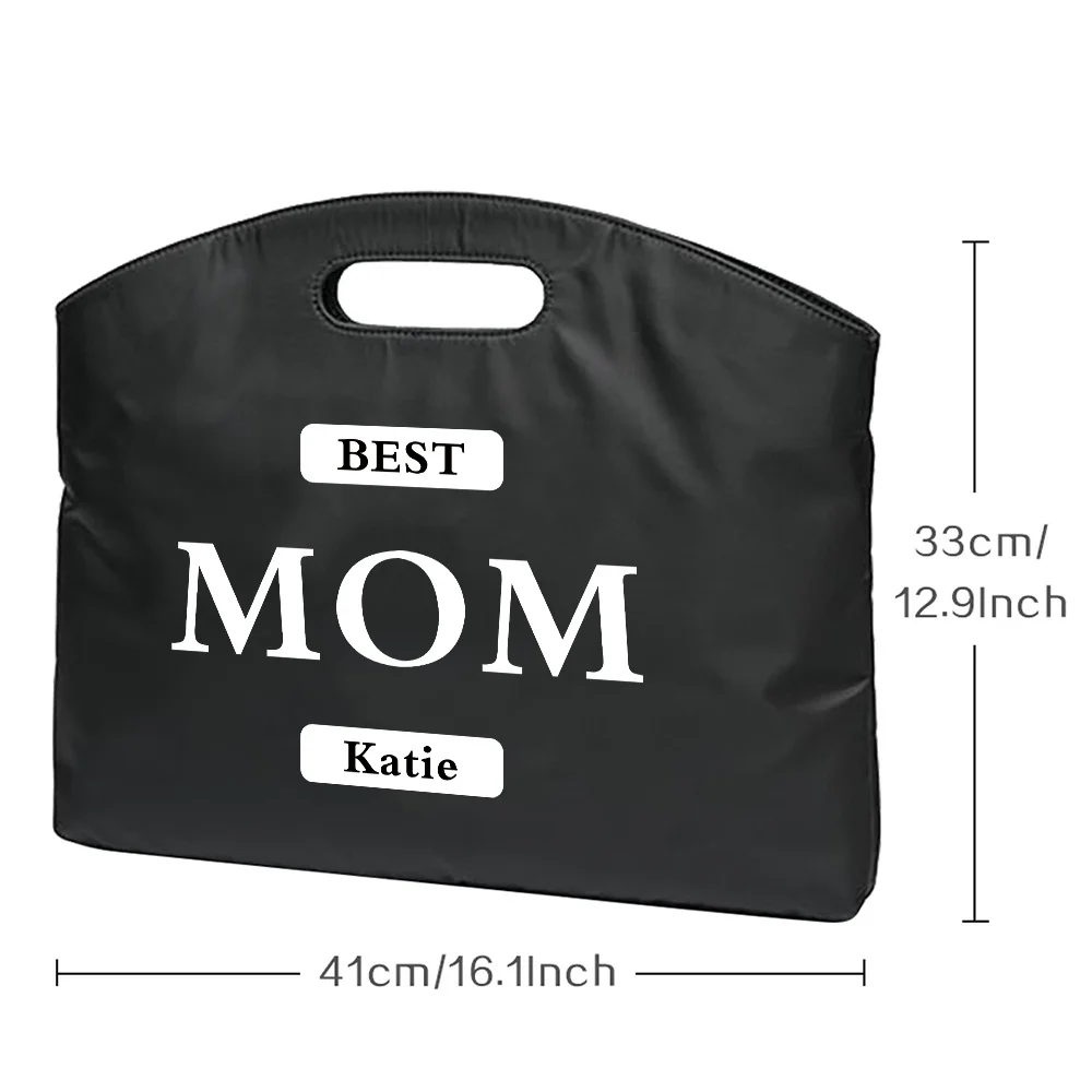 أزياء الطباعة الأعمال مكتب حقيبة الكمبيوتر سعة كبيرة حقيبة يد حقيبة