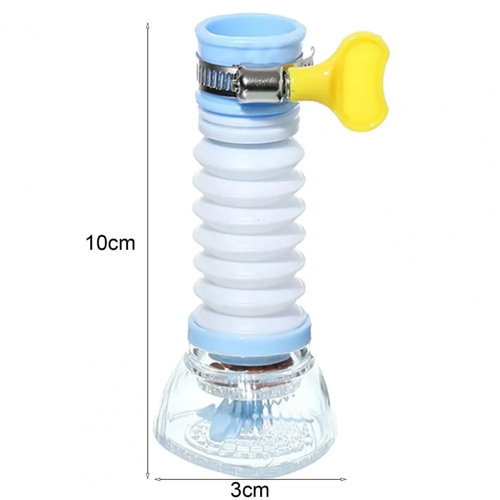 Flexible Kitchen Faucet Tap Extender Splash-Proof Water Filter Outlet Head Water Saving Sprayer Filter Diffuser Plastic Aerators