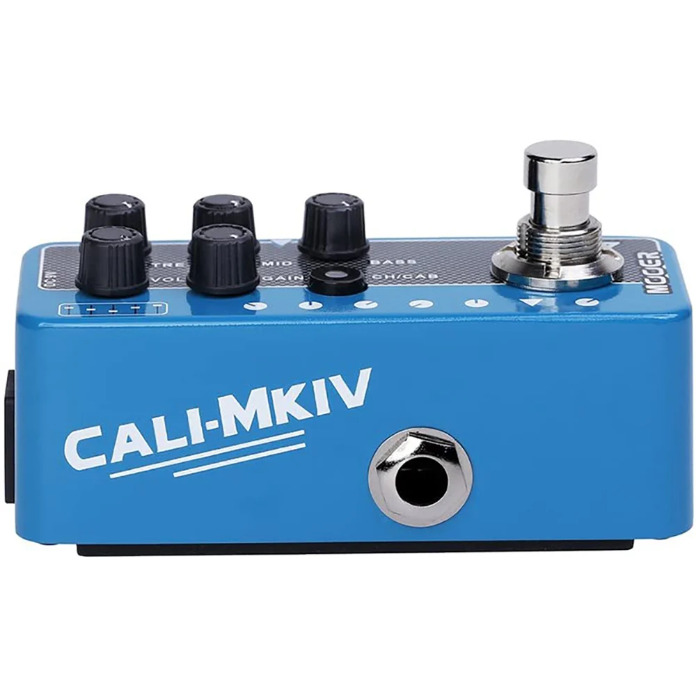 MOOER 017 Cali Mkiv Channels 3 Digital Preamp Guitar Pedal Electric for Guitar Parts Accessories Effector Mixer Synthesizer