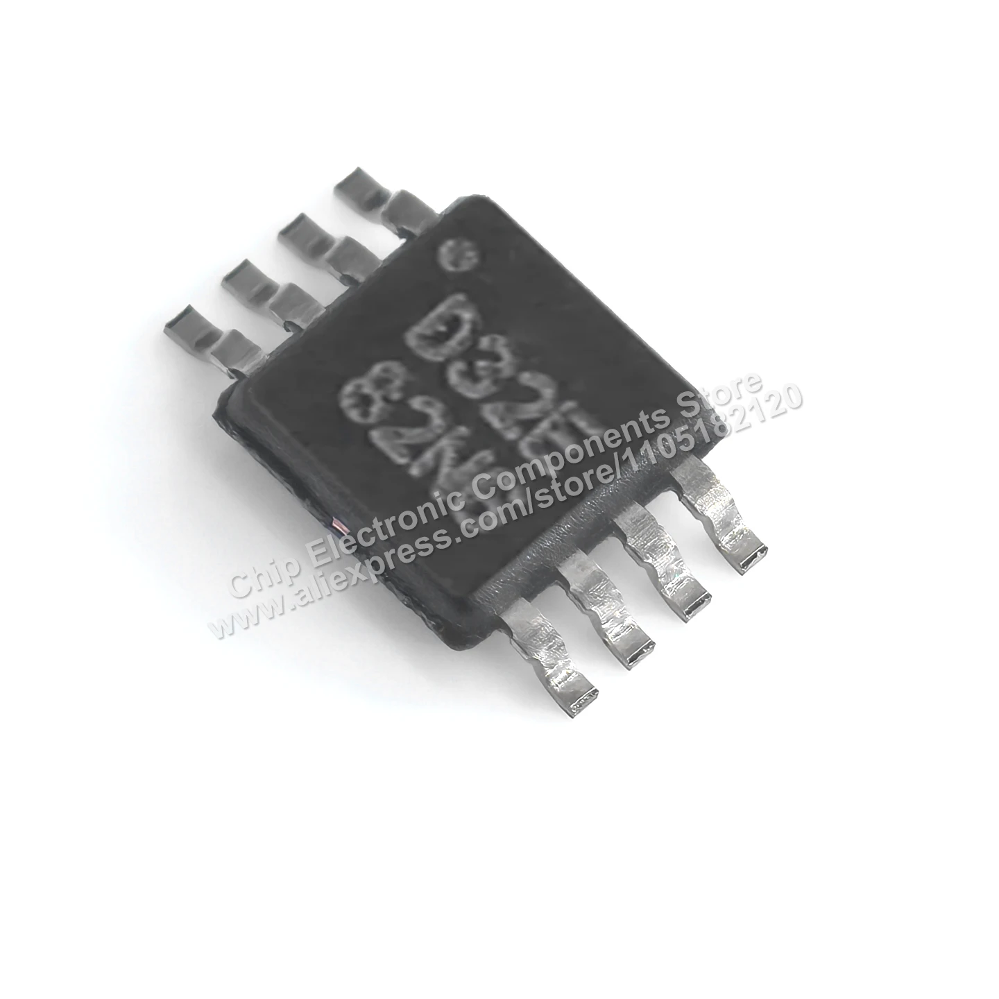 Original IC DAC8532IDGKR D32E Marking 16-bit Dual-Channel Digital-to-Analog Converter Chip MSOP-8