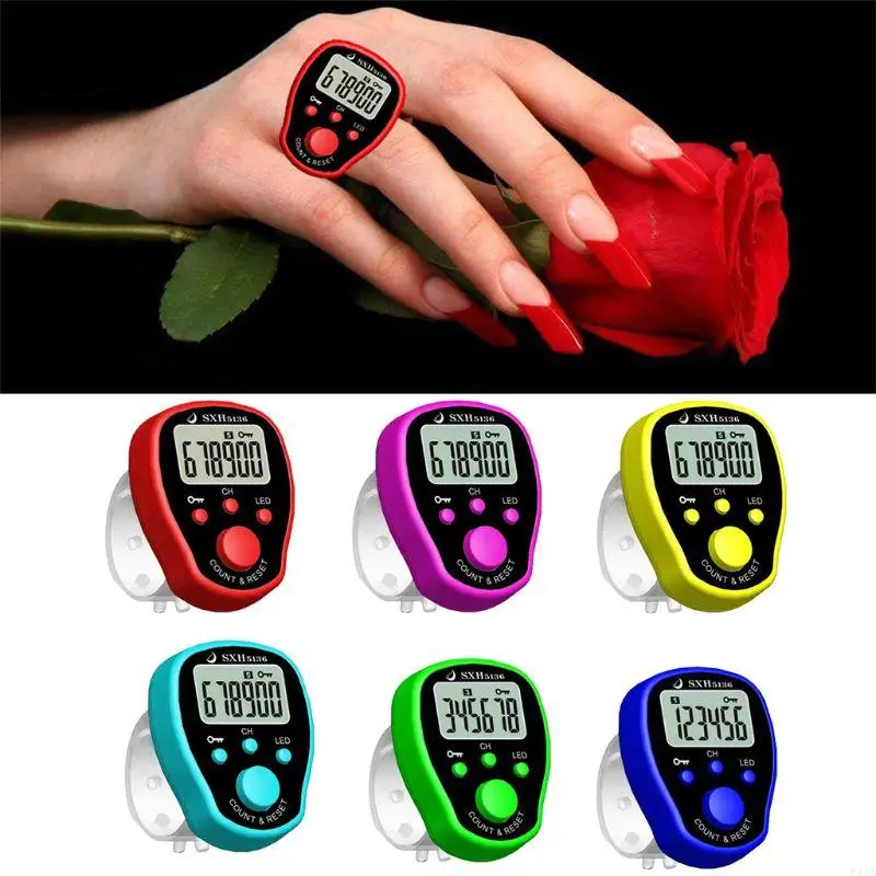 2025 New Upgraded 5 Channel Hand Tally Counter for Lab Sport Event Golf Bar Concert