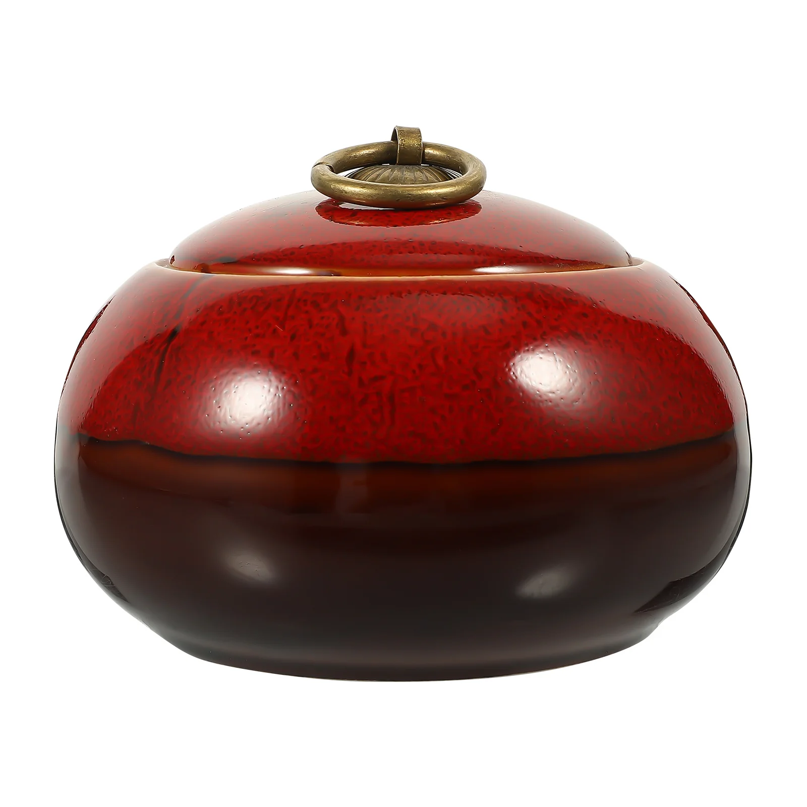 

Storage Canister Household Tea Container Convenient Reliable Exquisite Appearance Desktop Adornment Tea Container