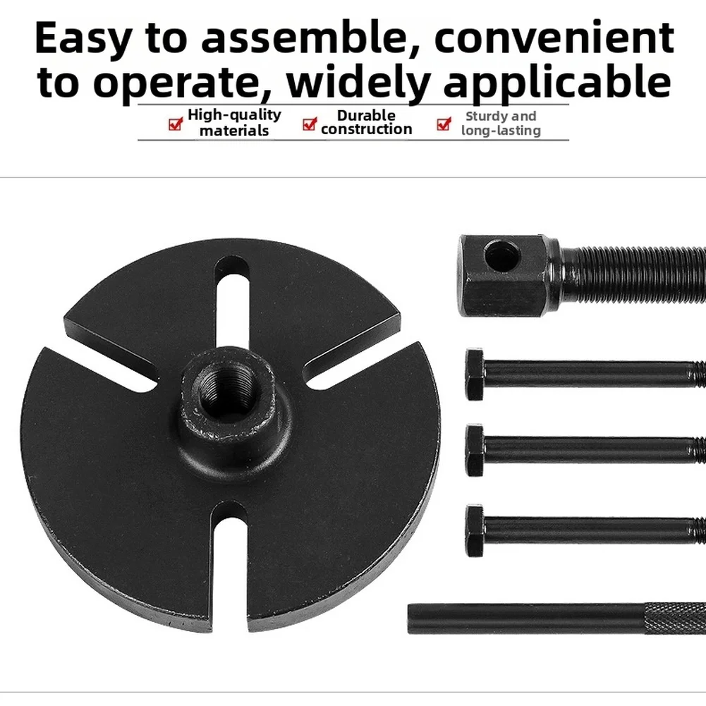 Flywheel Removal And Repair Kit Mechanic Accessories Flywheel Puller Manual Measurement Tolerance Metal Construction