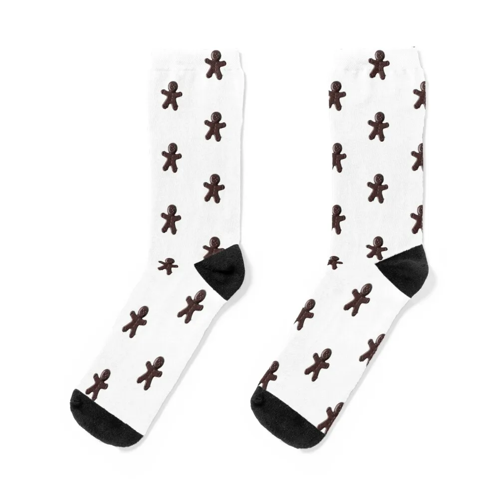 

Chocolate Ginger Bread Man Socks