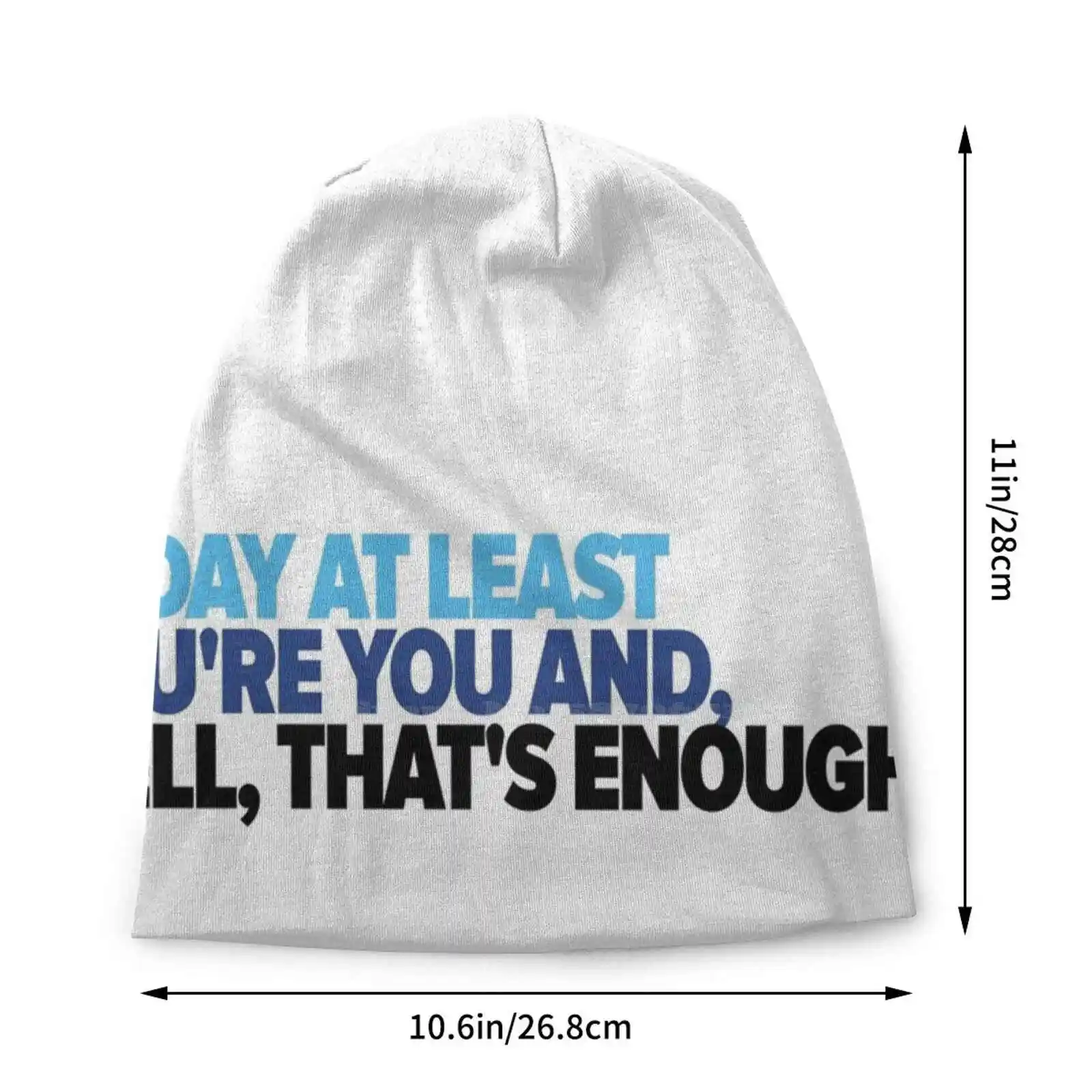 That's Enough Knitted Hat Warm Beanie Outdoor Caps Dear Evan Hansen Deh Musical Broadway Tony Awards New York Ben Platt Tony