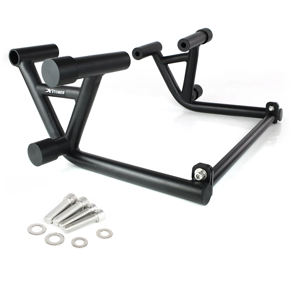 Motorfiets Stunt Kooi Bumper Frame Protector Fit Voor Yamaha FZ07 MT-07 2014-2024 XSR700 2015-2024 Motor snelweg Guard Crash Bar
