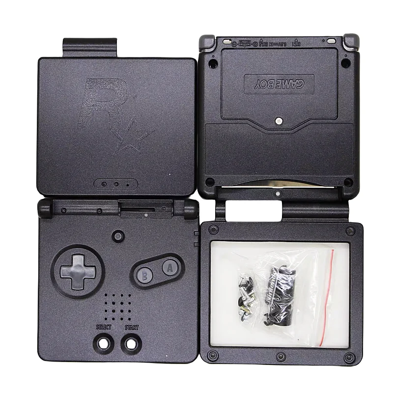 Nieuwe Limited Edition Thema Volledige Behuizing Shell Vervanging Voor Gameboy Vooruitgeschroefde Sp Console Voor Gba Sp Game Beschermhoes