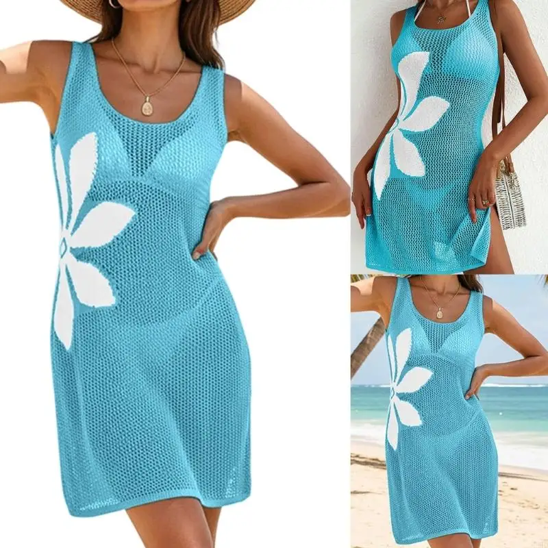 

Portable Foldable Cover up Top Easy Pack Travel Essential Comfortable Beach Cover up for Hot Weather Beach Lounging 69HD