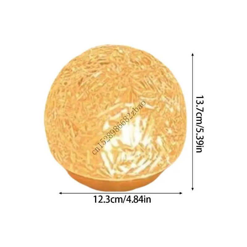 H7ea Water Ripples Projector Night Light Crystal Lamp Home Bedside Decoração Lâmpada Projeto 3 Coloras Atmosferas Luz