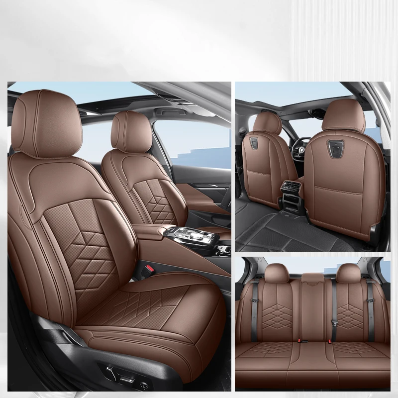 

Кожаные чехлы на автомобильные сиденья на заказ для Toyota Rav4 2020 ~ 2023 Opel Zafira b 2006 ~ 2010 VW Tiguan 2009 ~ 2016, автомобильные аксессуары для интерьера