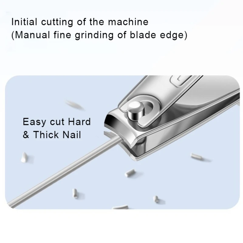 Zestaw do manicure, zestaw obcinaczy do paznokci, zestaw do paznokci dla kobiet i mężczyzn, profesjonalny zestaw narzędzi do manicure ze stali nierdzewnej z etui podróżnym