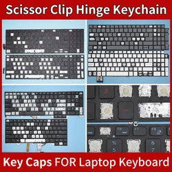 Replacement Keycap Key Cap & Scissor Clip &Hinge For Dell latitude Vostro Inspiron Xps Precision Alienware Laptop Keyboard