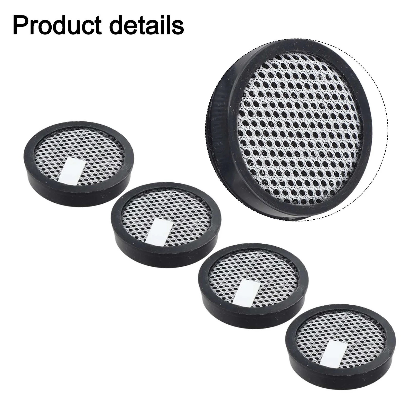 4 قطعة فلتر مكنسة كهربائية لـ TV106S مكنسة كهربائية لاسلكية استبدال فلتر ملحقات الأجهزة المنزلية ﻿