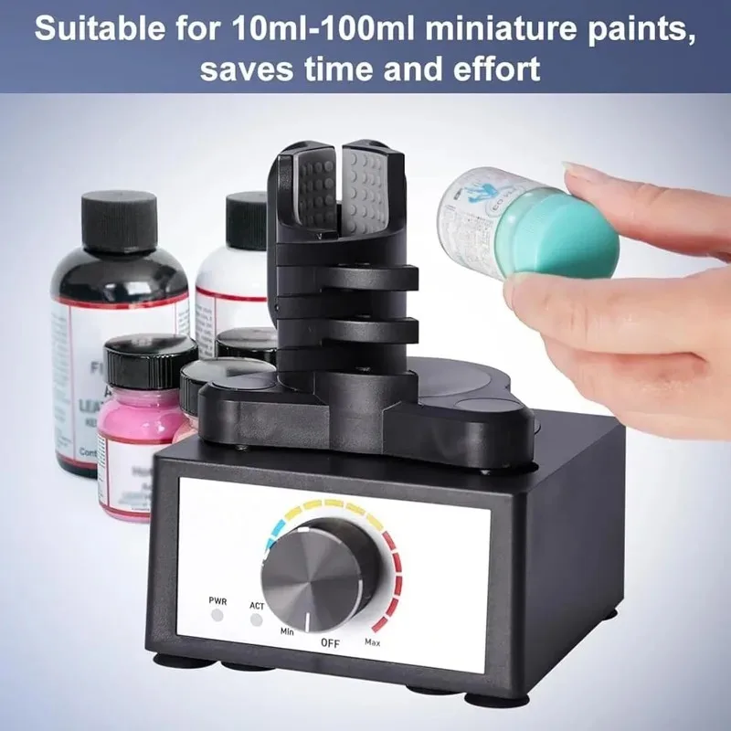 Mini Vortex Mixer Hands-Free Operation Ideal for Mixing Acrylic Paint Pigments Eyelash Glue Test Tubes and Other Liquids