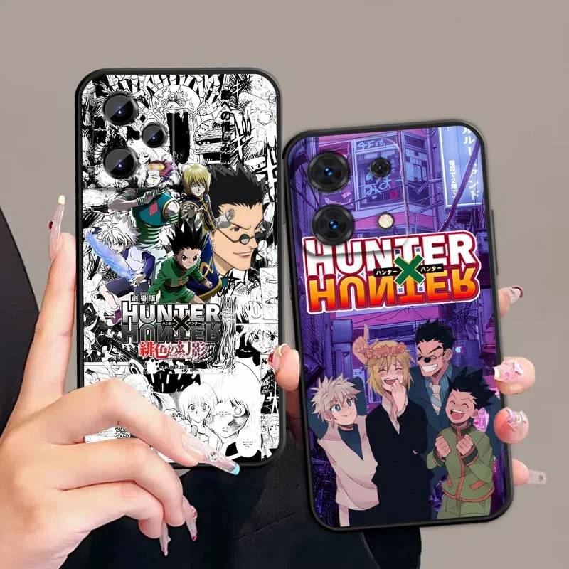 

Cool Full Time Hunter Pattern For Xiaomi Redmi Note 14 13 12 12S 11E 11 11S 11T Pro Plus 4G 5G Black Soft TPU Cover