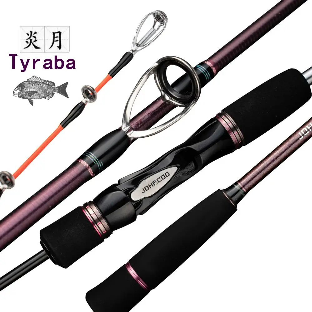 Tyraba fishing rod seawater fishing rod casting fishing rod Johncoo rod for Snapper 1.9m seawater fishing rod