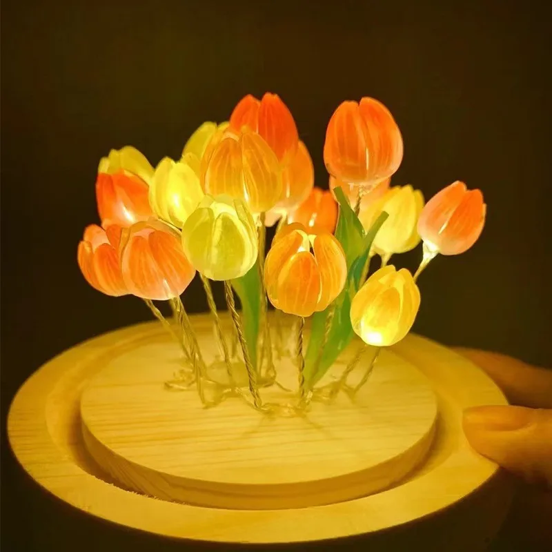

100pcs Mini acrylic heat shrink flower bud decorative charm jewelry diy handmade Hair ornaments, hairpins, earrings, pendants
