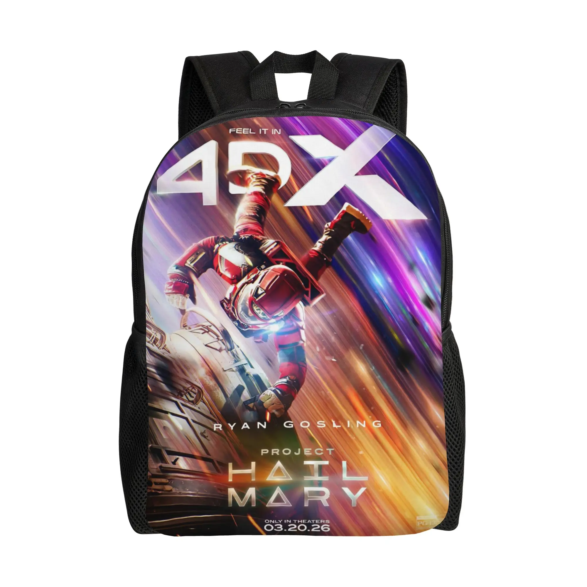 

Project Hail Mary Movie Backpack for Men Women Cool Student Hiking Travel Daypack Ryan Gosling College Shoulder Bag Outdoor