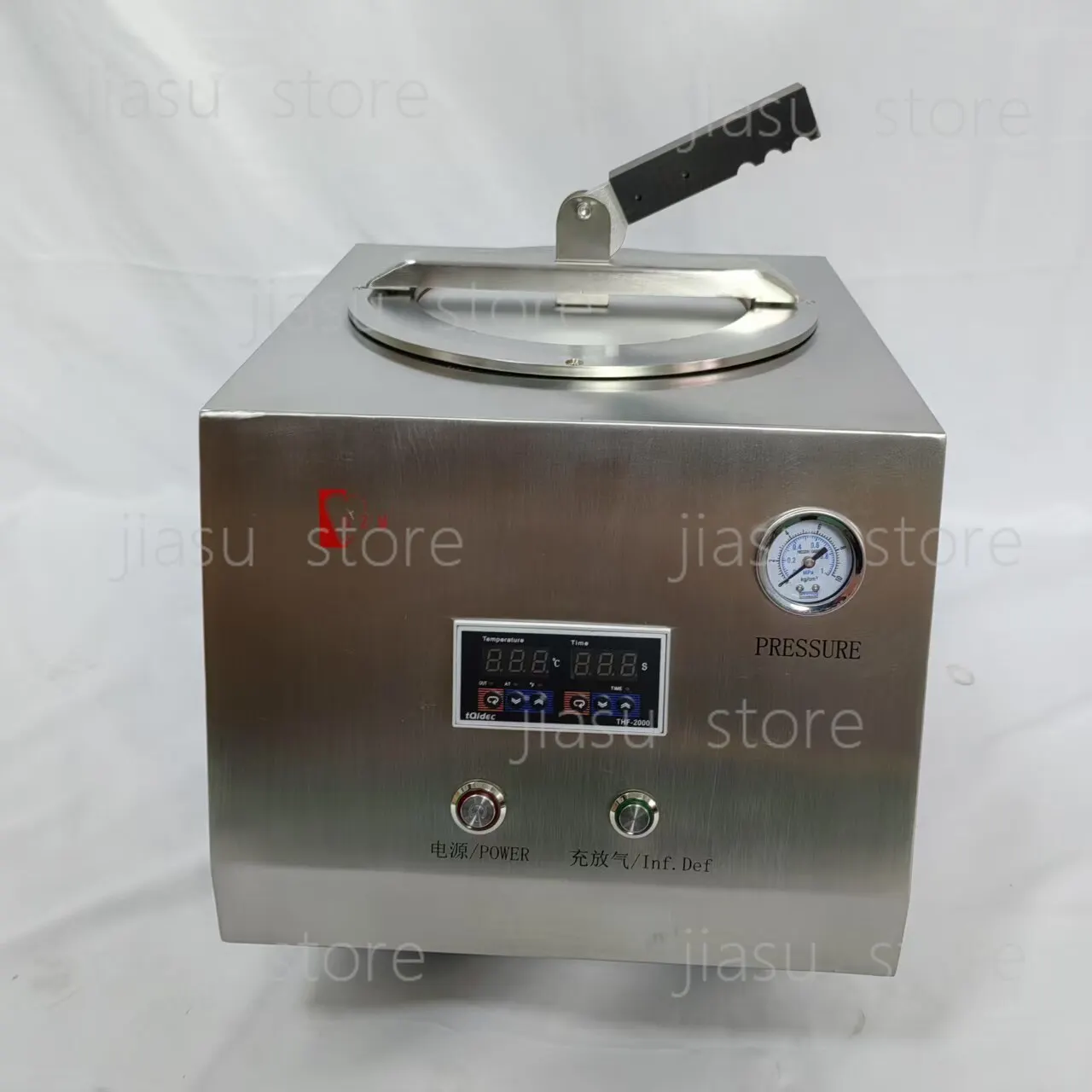 Oversized Pressure Pot for Jewelry Ceramics, Reverse Flush Pressure Cooker, Bubble Removing Pressure Vessel Craft Tool