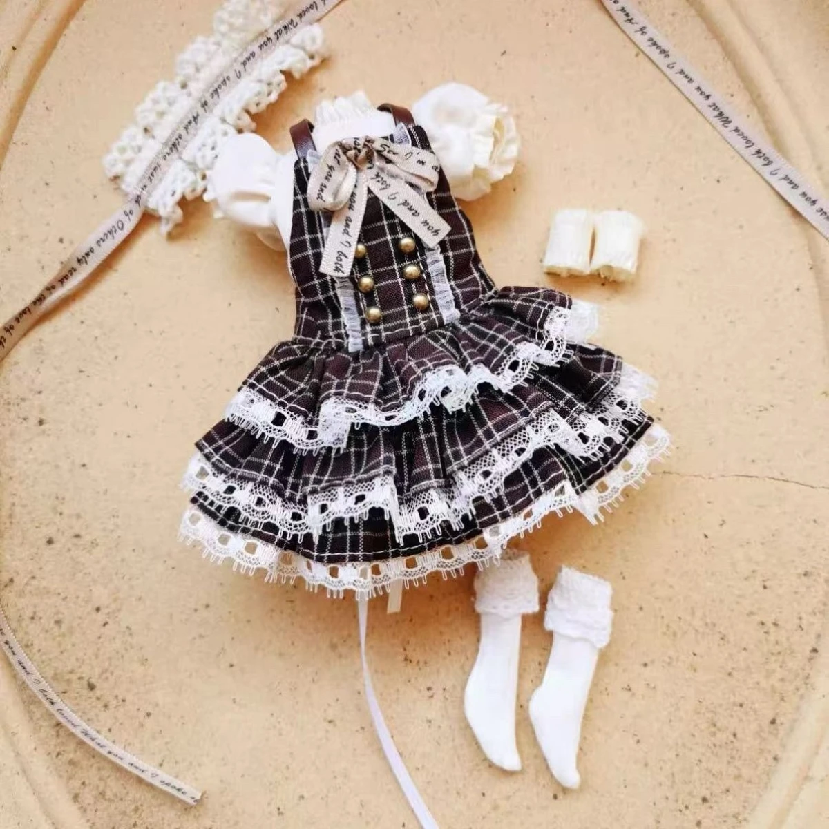 

Новый комплект одежды для кукол 1/6, платье-костюм для кукол Azone, для кукол Ob22 Ob24, игрушки для девочек, аксессуары для кукол для игр в дочки-матери, без куклы.