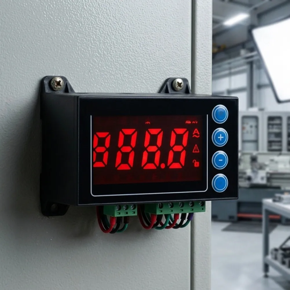 TS-300 LED Digital Motor for protector Supporting True for rms Current Measurement 0 to 99. for 9a for Multiple Fault