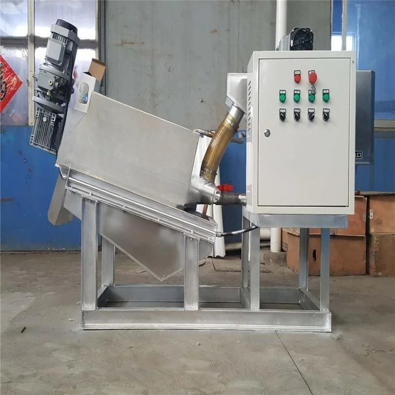 Supply snail dewatering machine, oilfield sludge treatment equipment, snail sludge filter press equipment