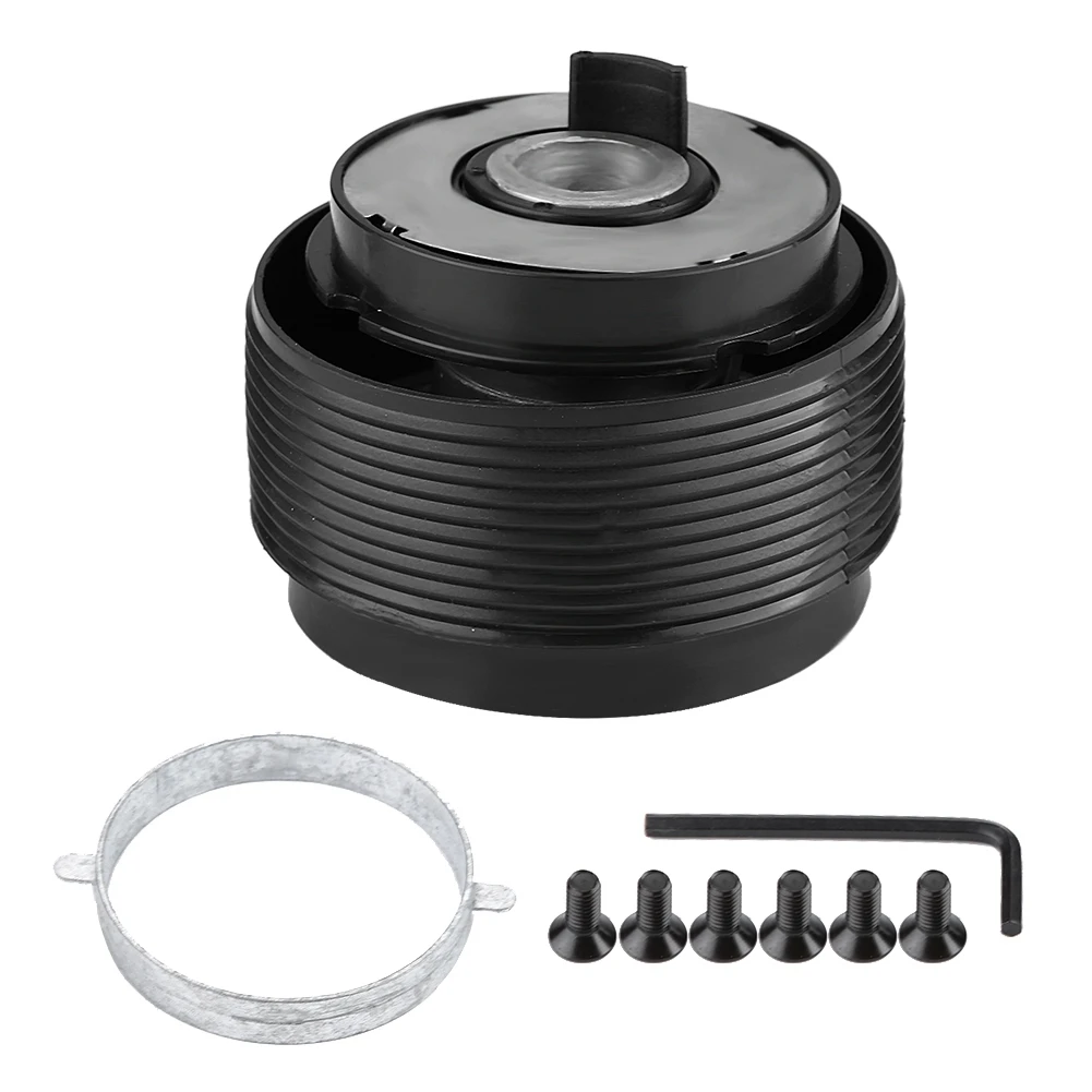 Aluminum Alloy Car Steering Wheel Hub Quick Release Adapter Kit