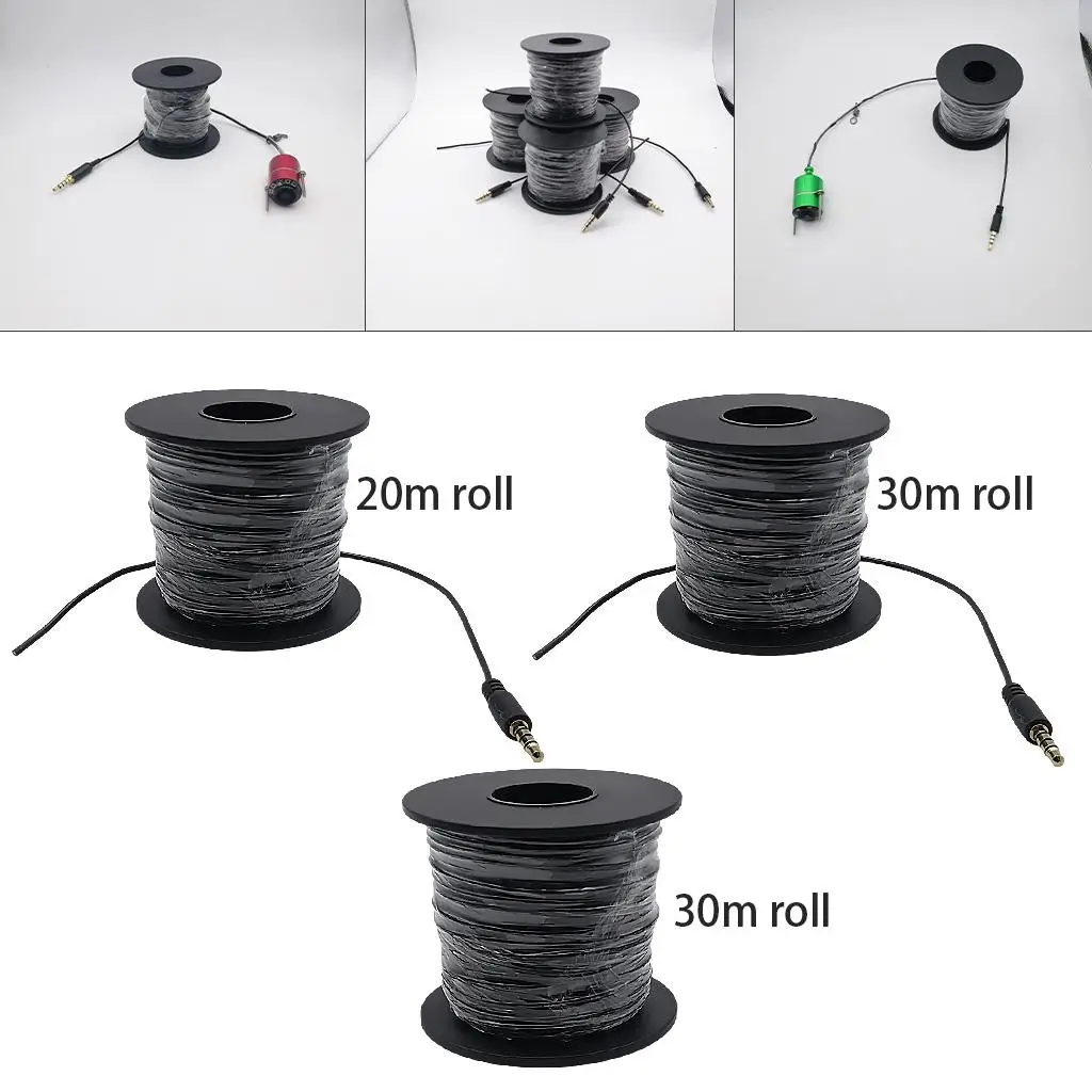 Underwater Fishing Camera Cable Fish Finder High-definition Transmission Cable for Ice Lake Boat Kayak Fishing Camera