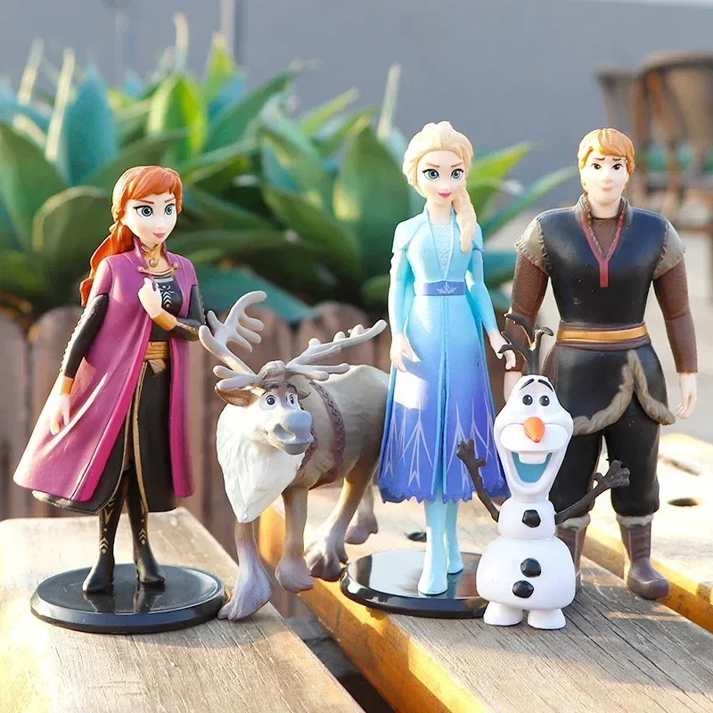 Disney Frozen 2 Elsa Anna Olaf ตัวเลขเจ้าหญิง Elza ตุ๊กตาสาวชุดของเล่น Preferred ของขวัญสําหรับของขวัญเด็ก
