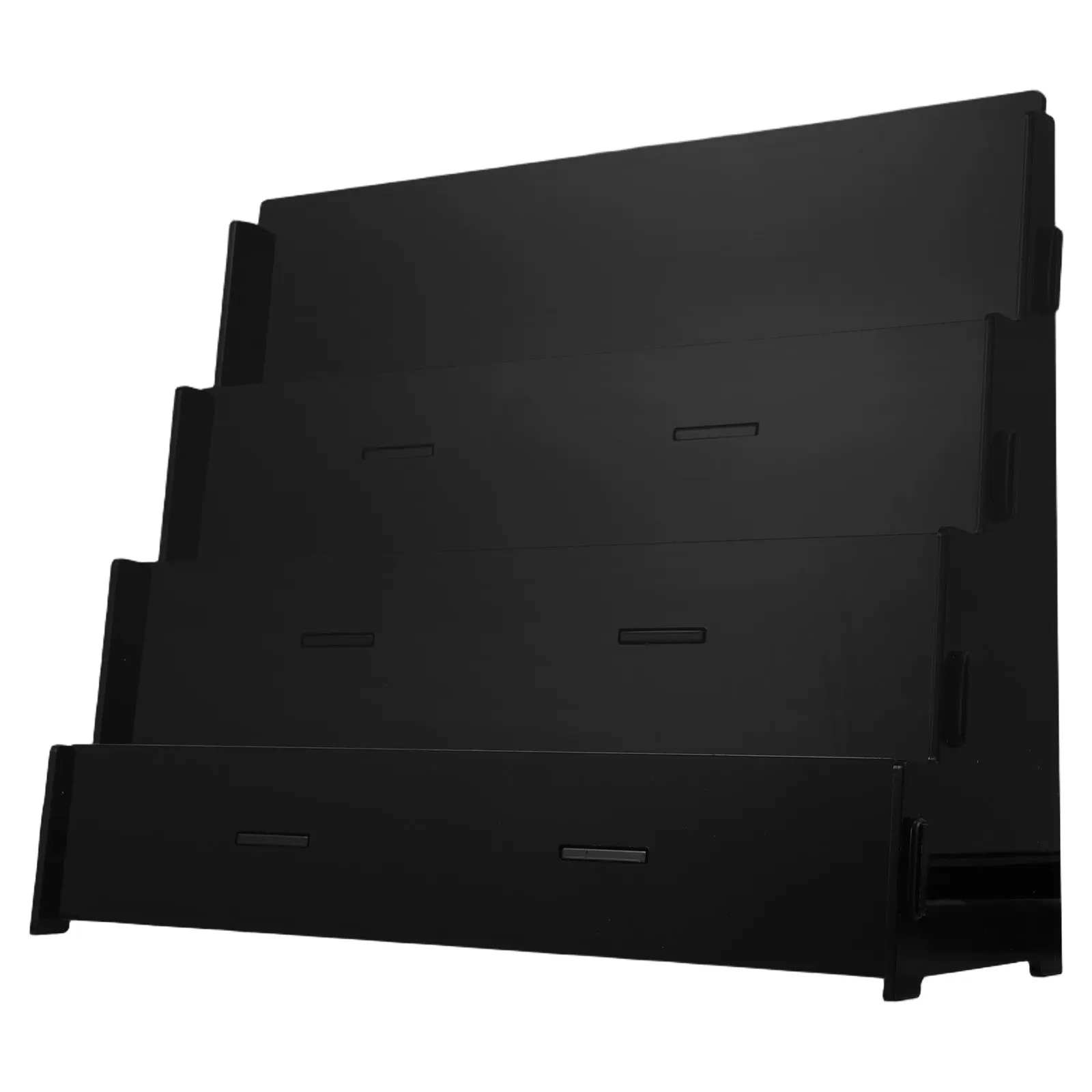 

Акриловая вертикальная подставка для карточек, 3-ярусный держатель для спортивных коллекционных карточек, для организации хранения бейсбольных карточек, прозрачная.