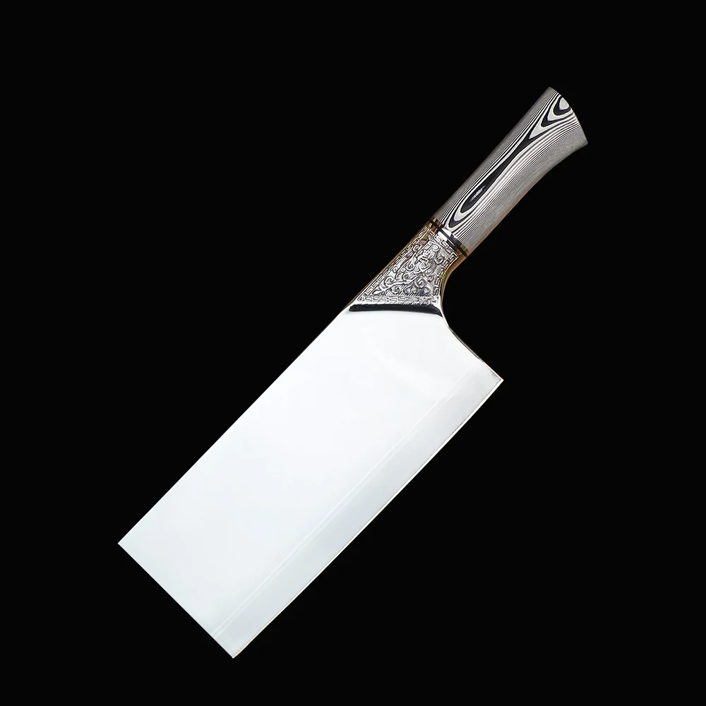 Customized Version Of 90-2V Gold Slicing Knife In 2025 Super Sharp And Durable Sang Knife Chinese Kitchen Knife Kitchen Cooking