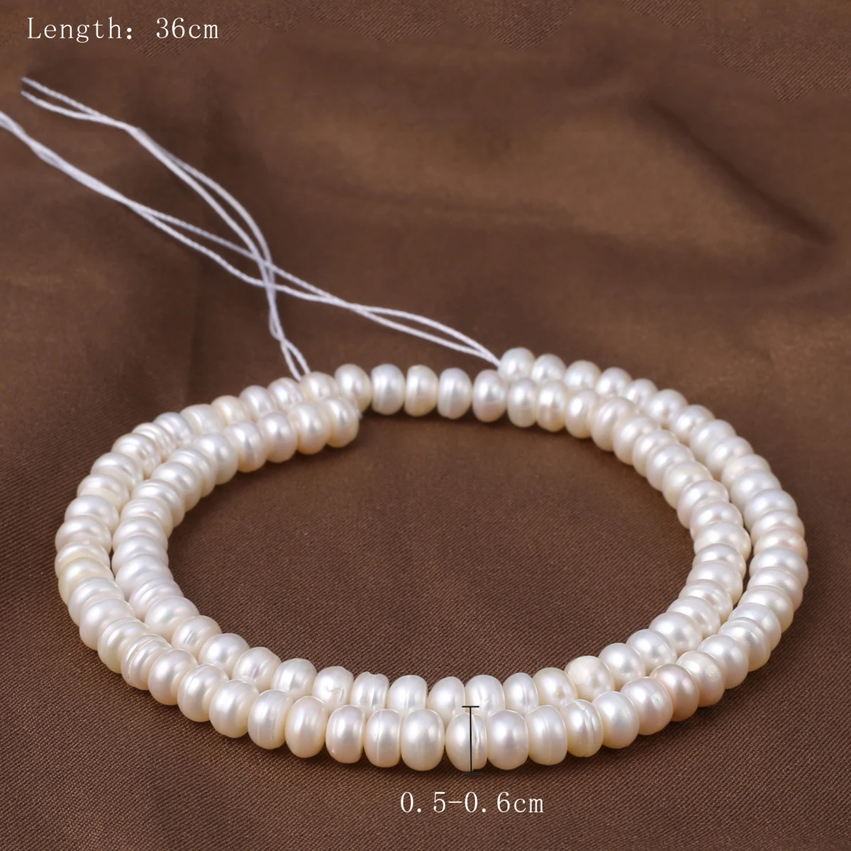 Natural Freshwater Pearl Beads Round shape Loose isolate Beaded for Jewelry Making DIY Personality Bracelet Necklace Accessories