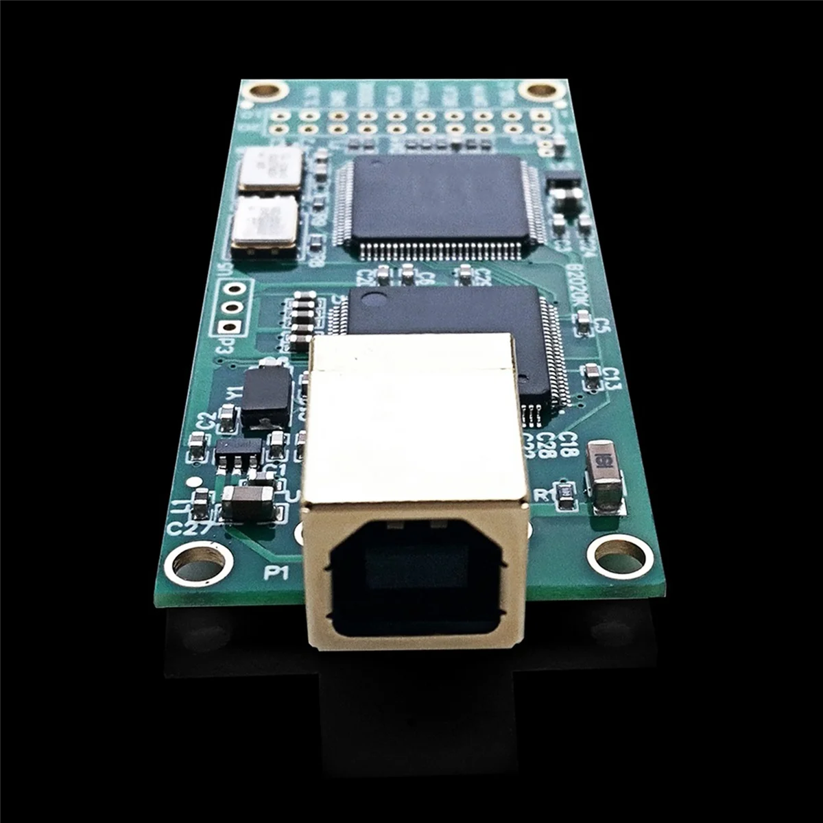 N183R Super Amanero Combo384 Modul DSD512/PCM384 32Bit untuk Dekoder AK4497 ES9038 AK4493 (Kristal Standar)