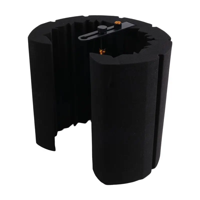 FFYY-Mic Sound Absorb Sponge Soundproof Shield Microphone Wind Screen Microphone Isolation Equipment Microphone Sound Absorbing