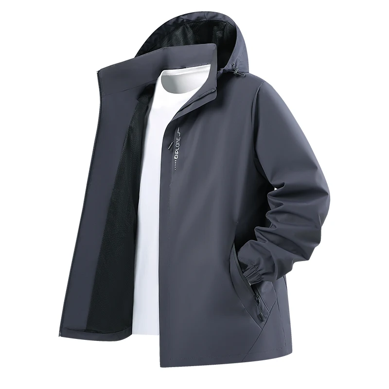 

Hooded Waterproof Hiking Jacket Men Outdoor Fishing Cycling Jackets Women Motocross Mountain Bike Coat Unisex Outerwear Workwear