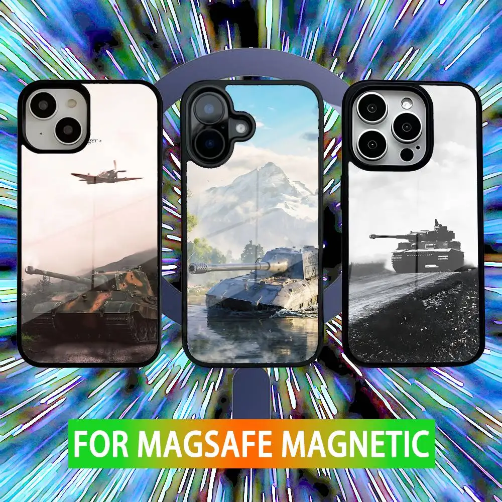 

Panzerkampfwagen VI Tiger Phone Case For iPhone 16,15,14,13,12,11,Pro,Max,Plus,Mini,SE New Magsafe Magnetic Wireless Charging
