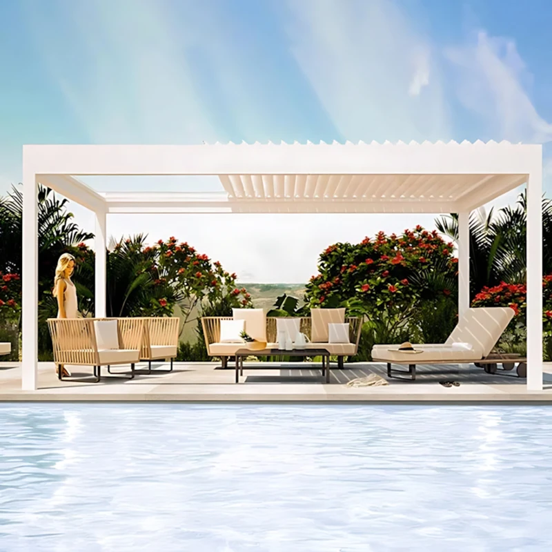 Leanto Sunshade Aluminum Parts for Garden Gazebo Outdoor Patio Backyard pergola