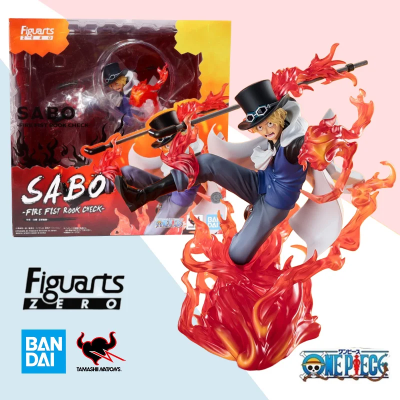 

Bandai Original Figuarts ZERO EXTRA BATTLE SABO FIRE FIST ROOK CHECK Аниме Кукла Модель Украшения Коллекционные игрушки Подарки для детей